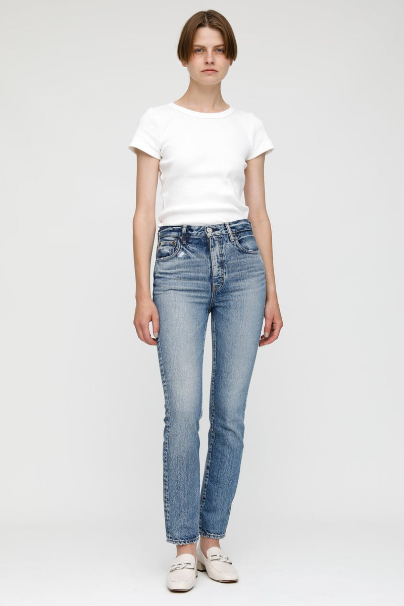 MV Lombard Slim Straight Skinny Denim